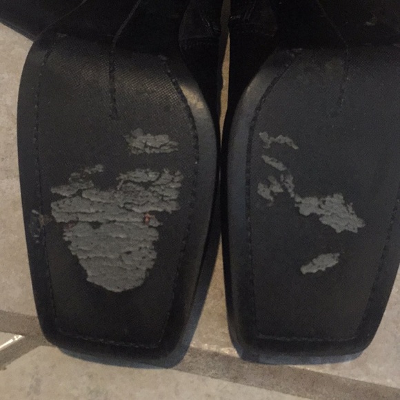 Nine West Black Boots - Picture 6 of 8